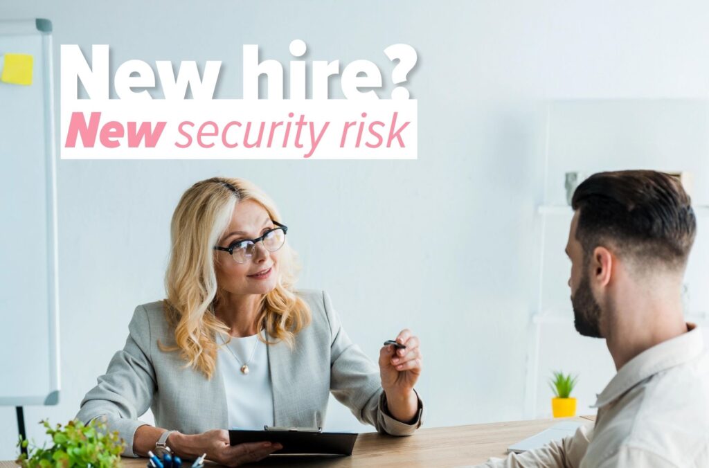 new hire, new risk